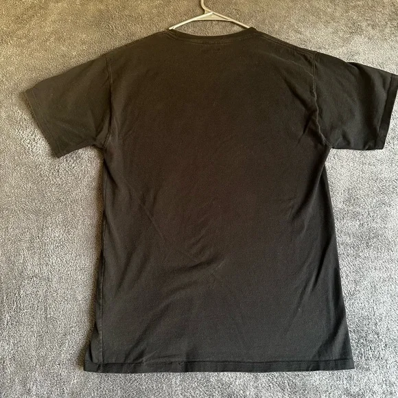 Champion MENS BLACK SIGN LANGUAGE GRAPHIC SHORT SLEEVE T-SHIRT SZ M - Picture 6 of 12